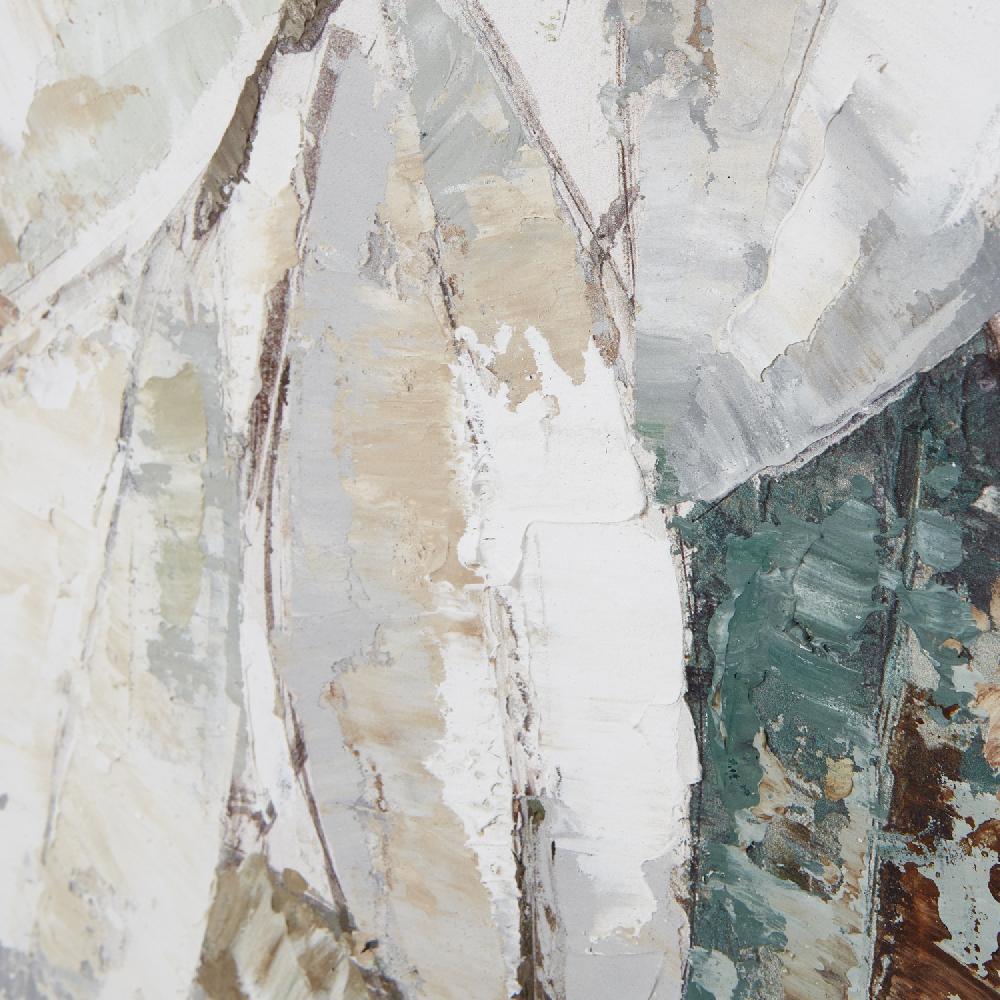 Hill Interiors Dolce Mottle Leaf Framed Painting On Canvas