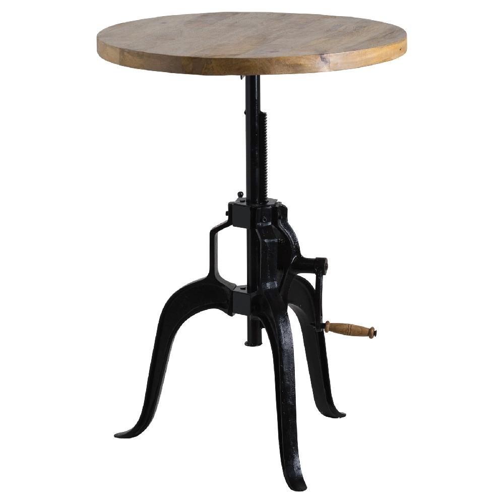 hill interiors Draftsman Adjustable Bar Bistro Table