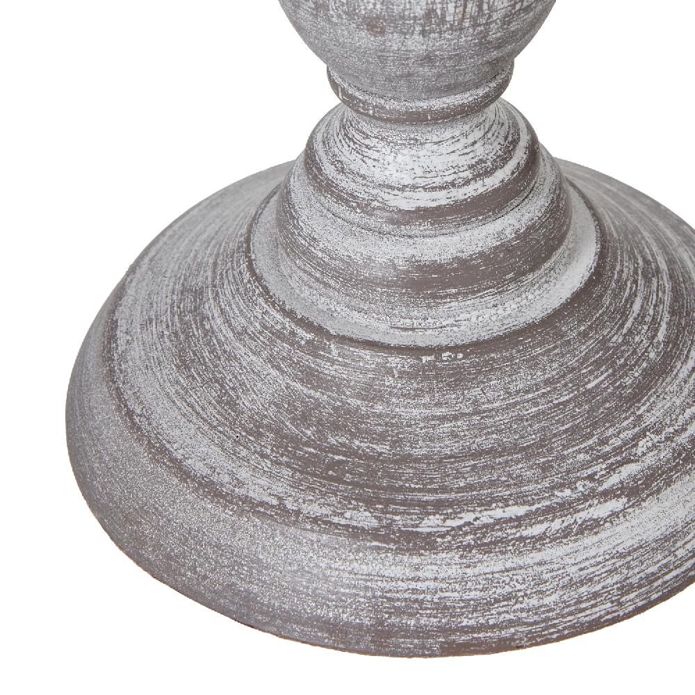 Hill Interiors Dunum Column Table Lamp With Linen Shade