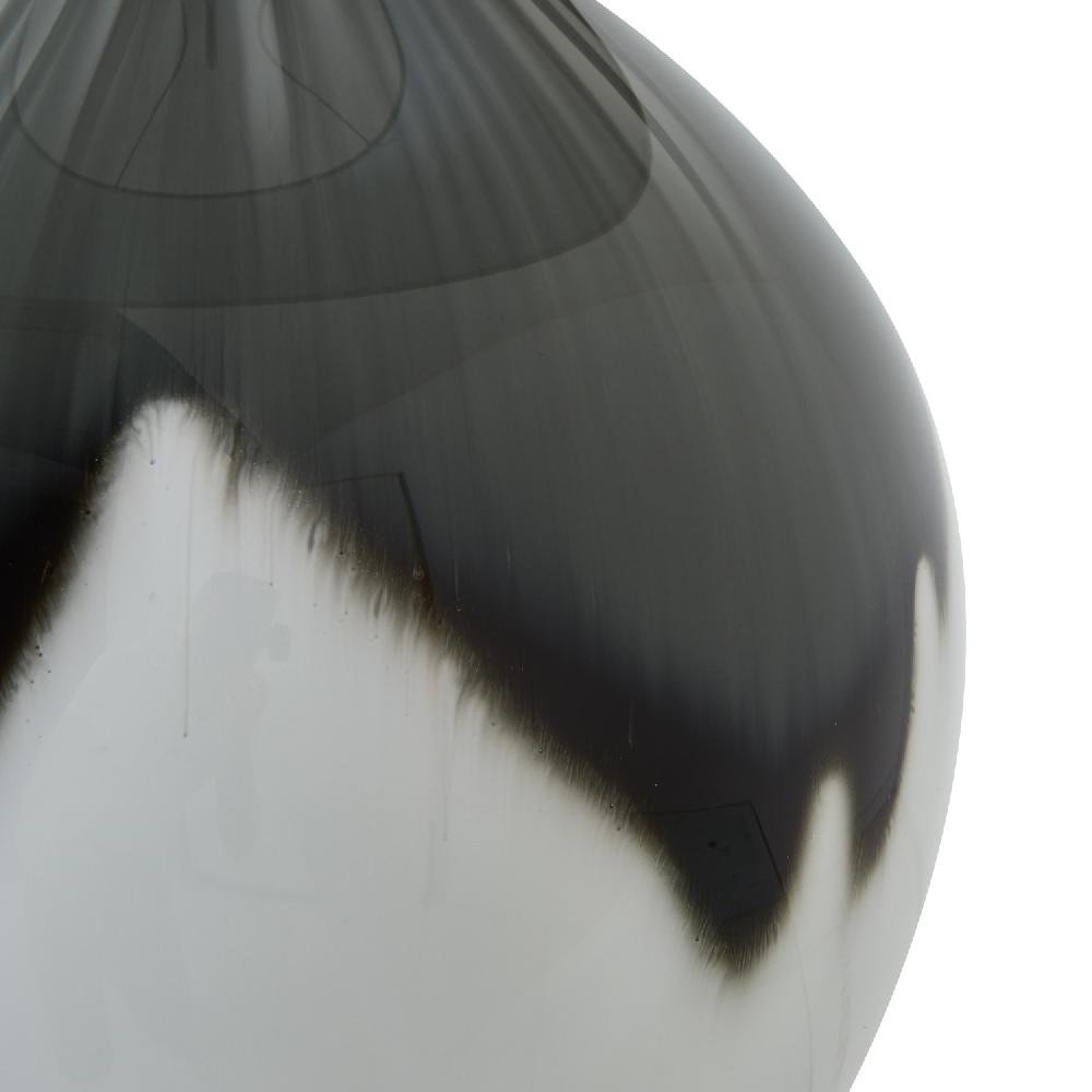 Hill Interiors Grey Shadows Table Lamp With Linen Shade