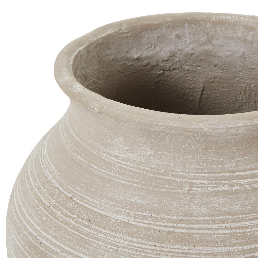 hill interiors Hellenic Large Shaded Sand Planter Pot