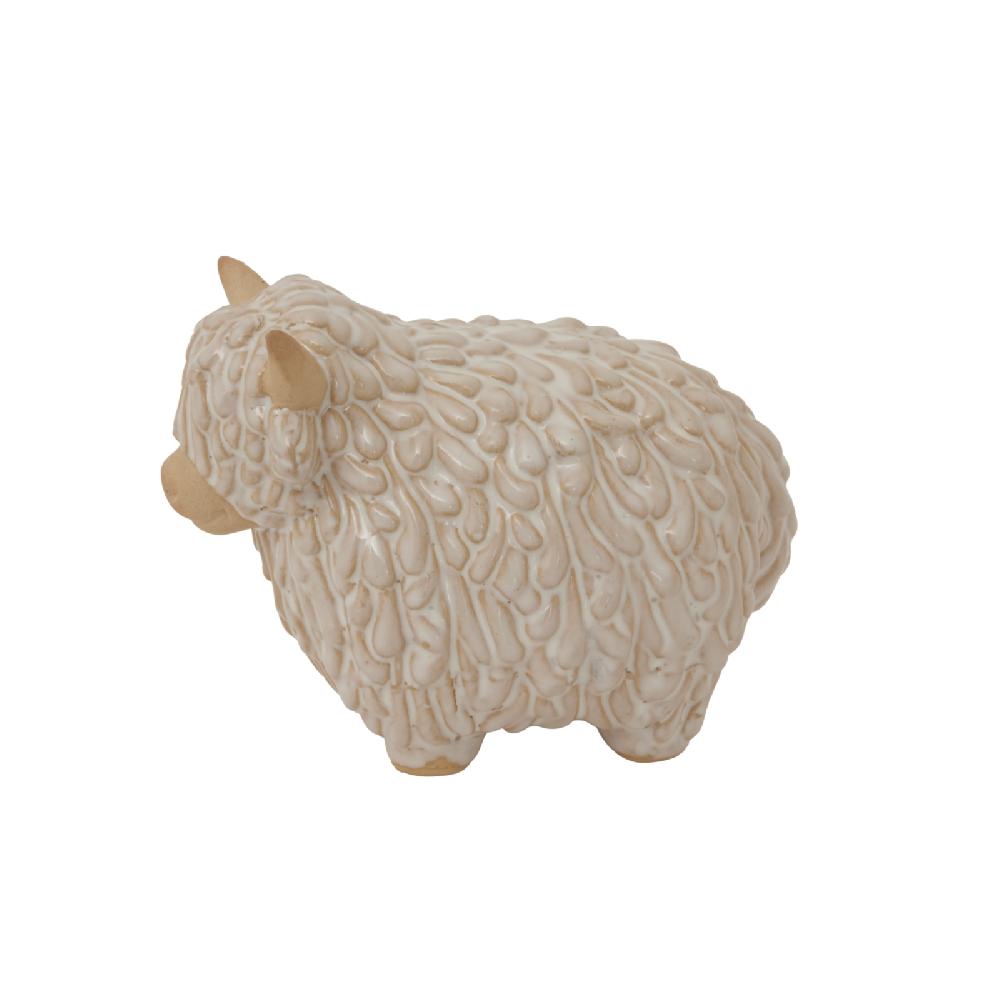 hill interiors Alora Ceramic Highland Cow