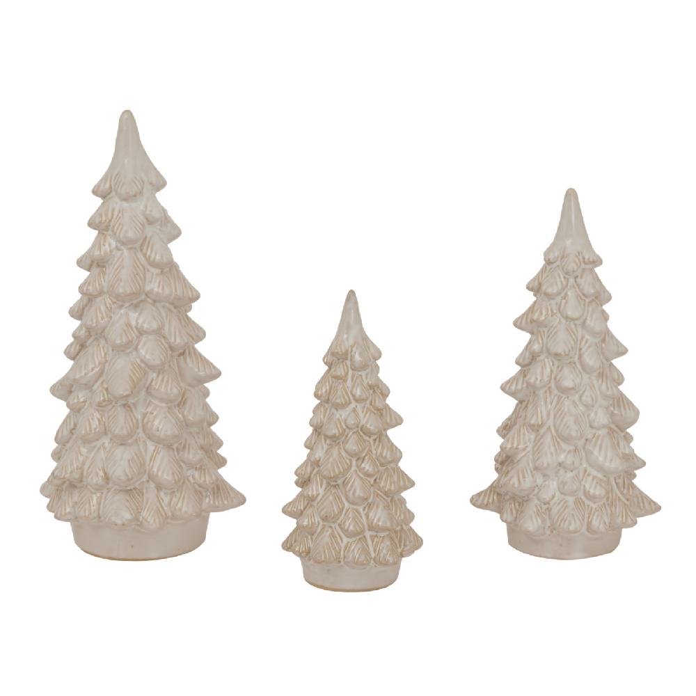 hill interiors Alora Ceramic Snowy Tree
