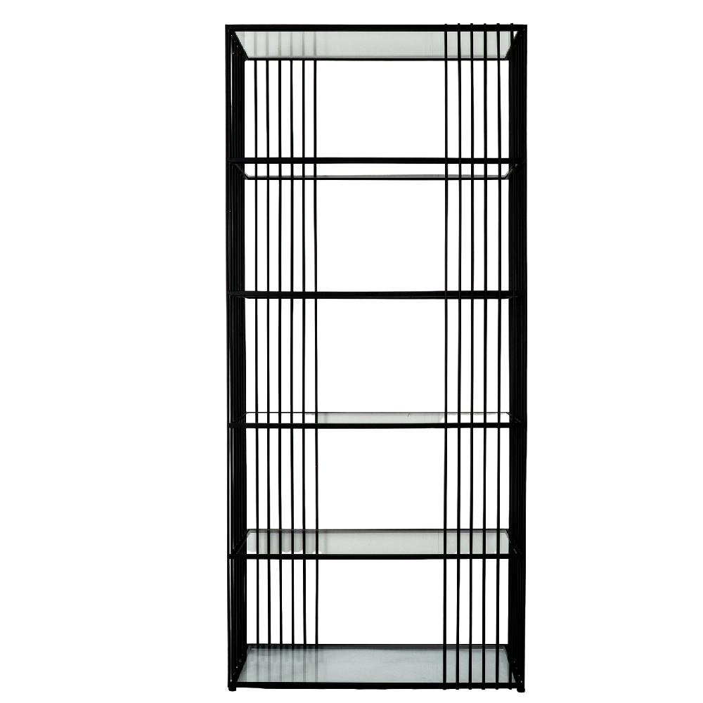 Hill Interiors Alto Shelf Unit With Glass Shelves