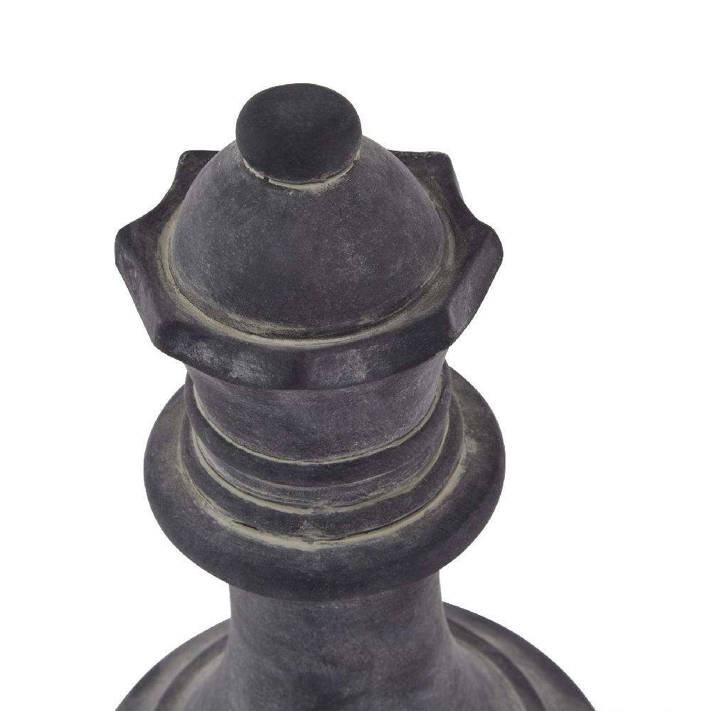 hill interiors Amalfi Grey Queen Chess Piece