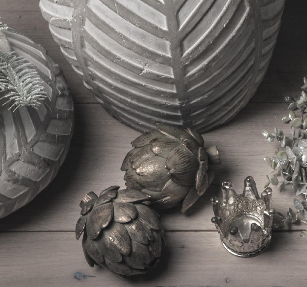 Hill Interiors Antique Bronze Artichoke