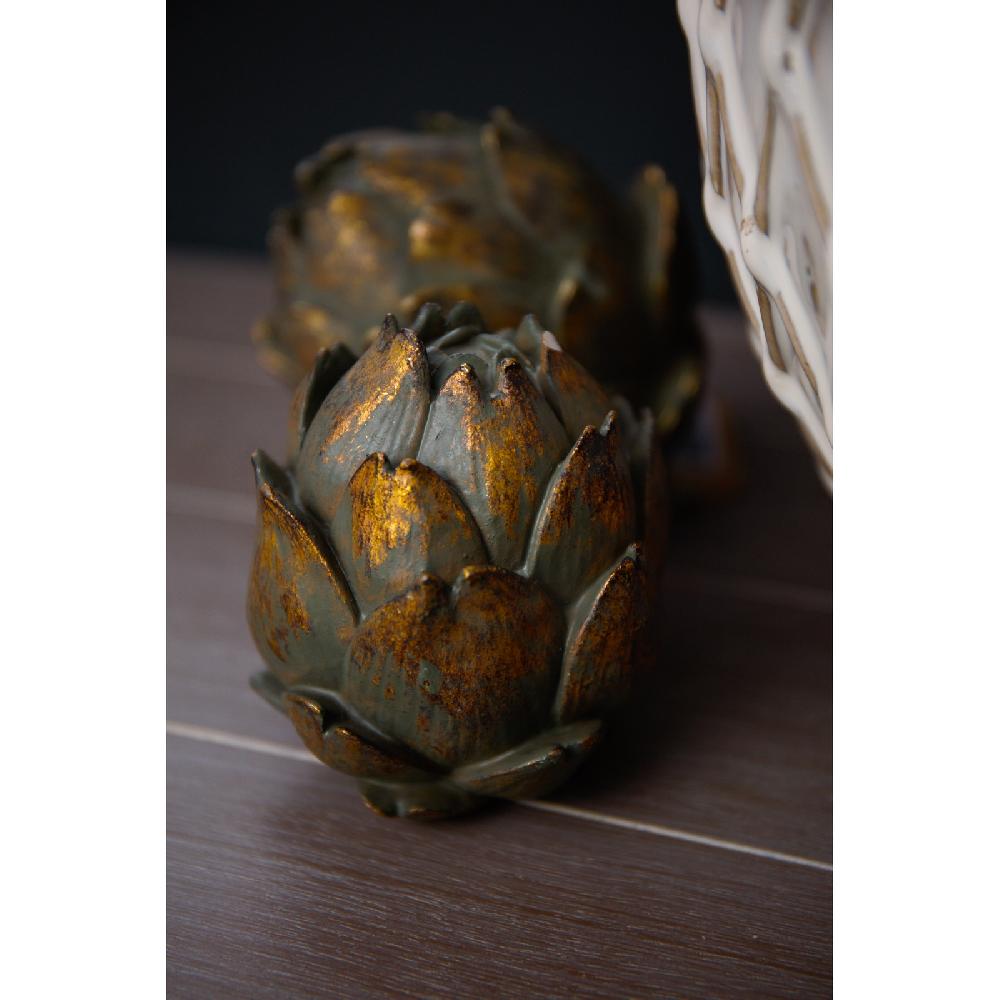 Hill Interiors Antique Bronze Large Artichoke