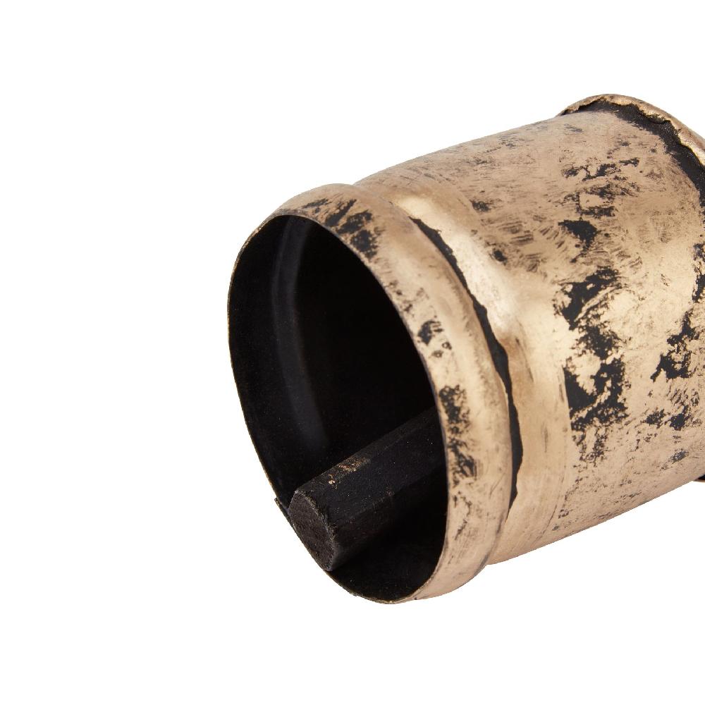 Hill Interiors Antique Gold Bell Bauble