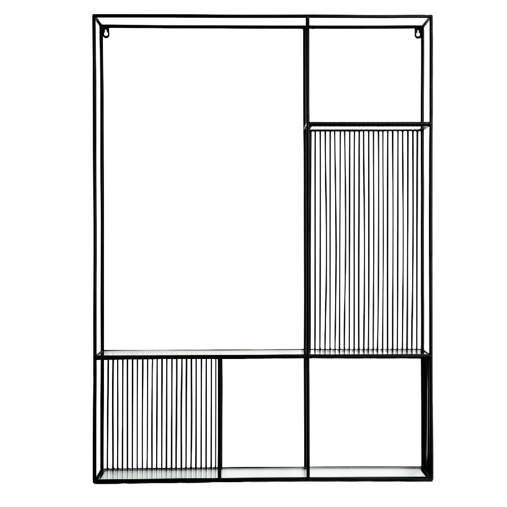 Hill Interiors Axis Shelf Unit With Glass Shelves