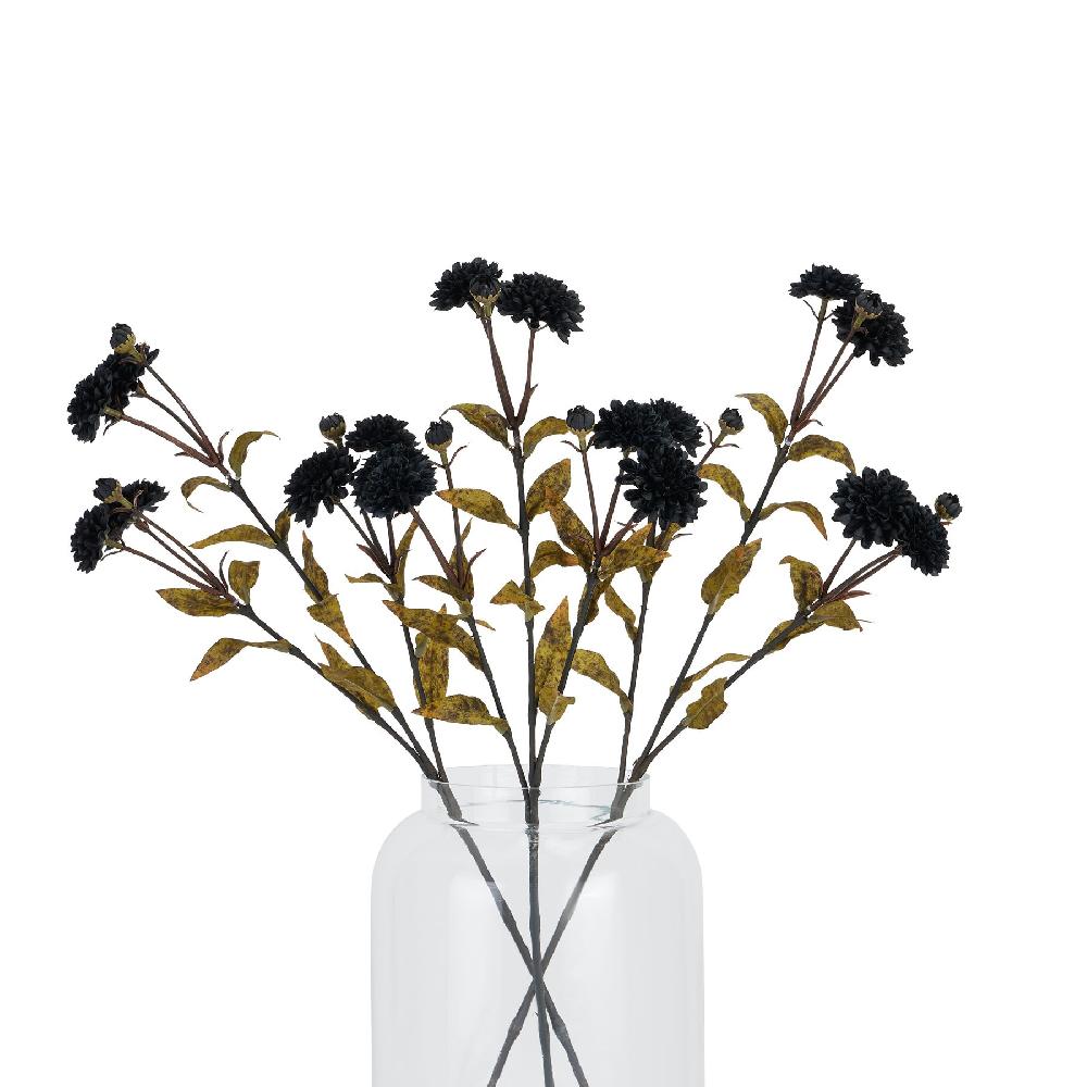 Hill Interiors Black Chrysanthemum