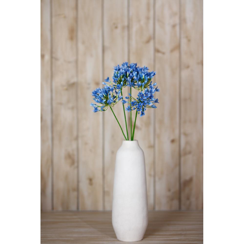 Hill Interiors Blue Agapanthus Stem