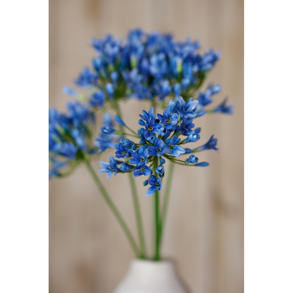 Hill Interiors Blue Agapanthus Stem