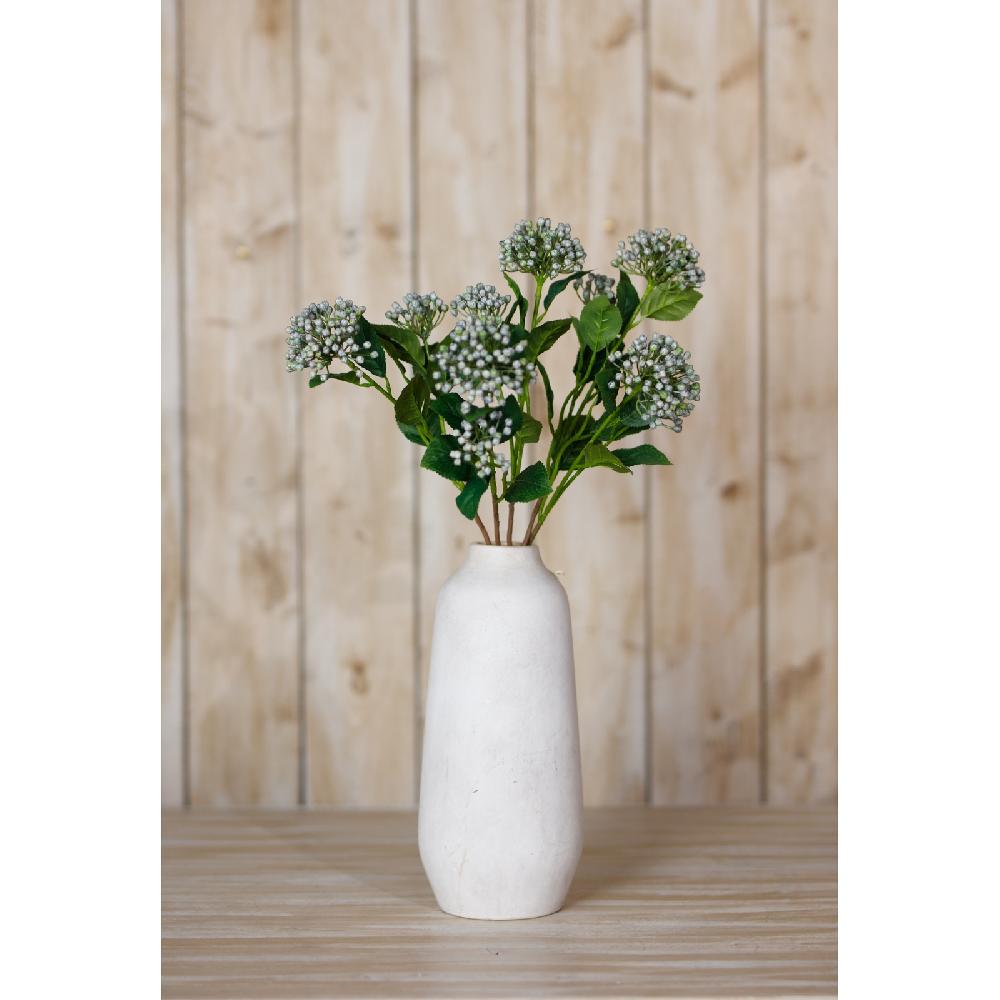 Hill Interiors Blue Budding Hydrangea Spray