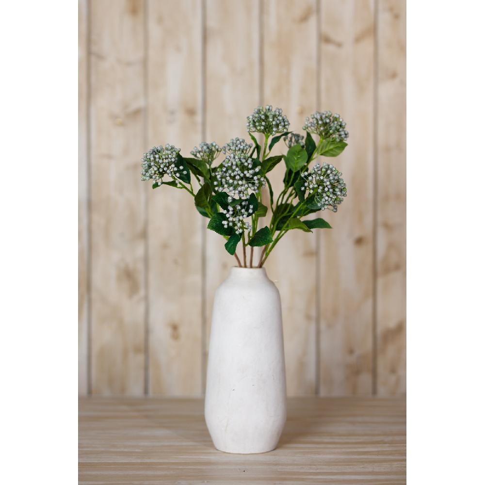 Hill Interiors Blue Budding Hydrangea Spray