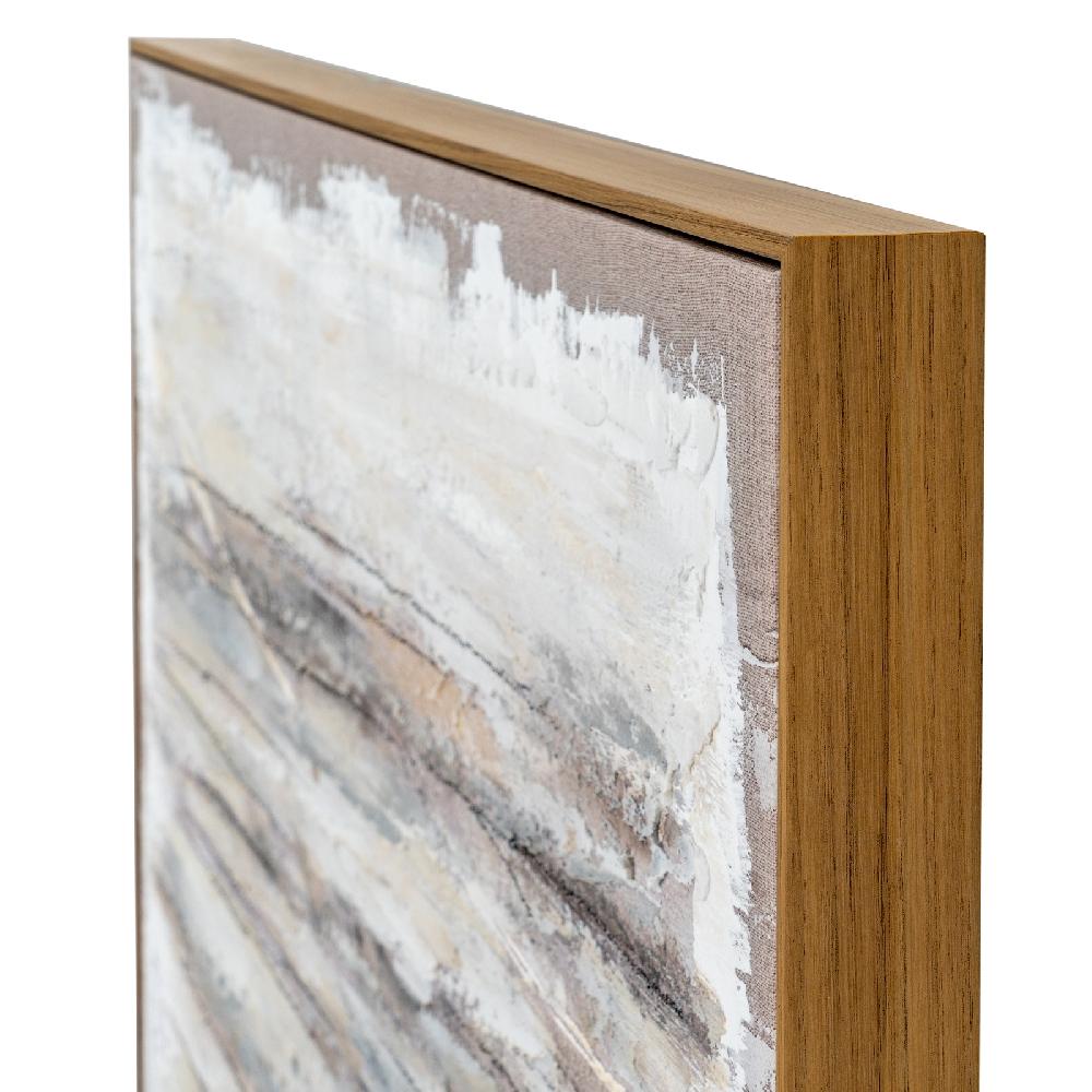 hill interiors Breeze Hand Painted Canvas In Frame