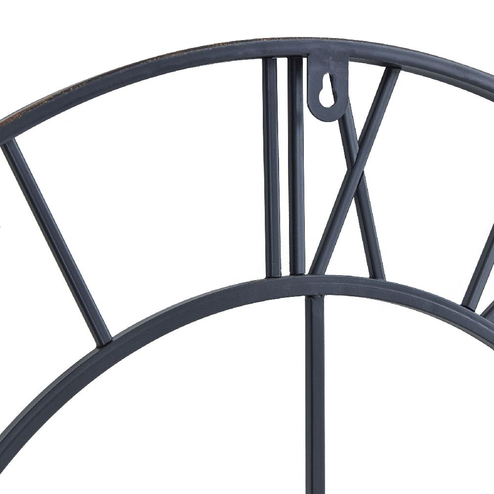 Hill Interiors Bronze Skeleton Wall Clock