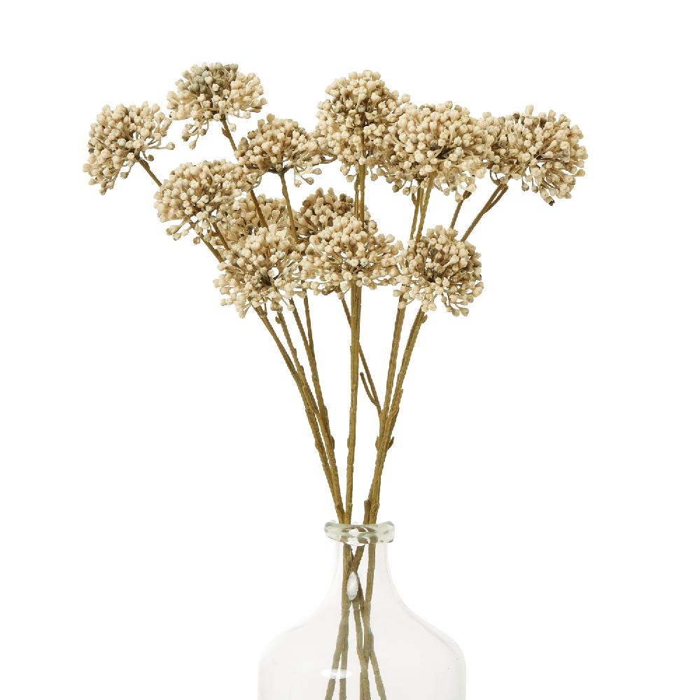 Hill Interiors Brown Allium Spray
