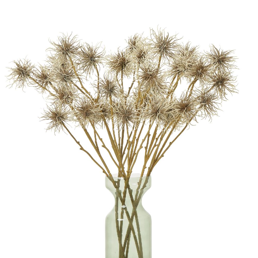 Hill Interiors Brown Xanthium Spray