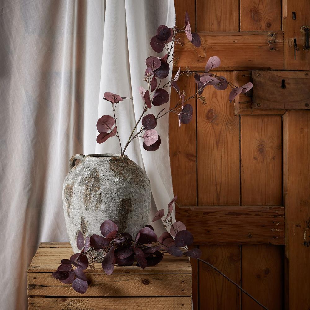 Hill Interiors Burgundy Berried Eucalyptus