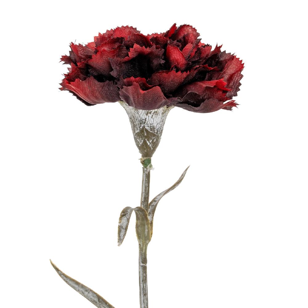 Hill Interiors Burgundy Carnation Stem