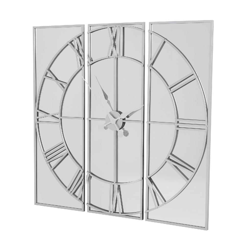 hill interiors Celina Mirrored Wall Clock