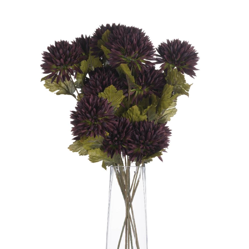 Hill Interiors Chocolate Chrysanthemum