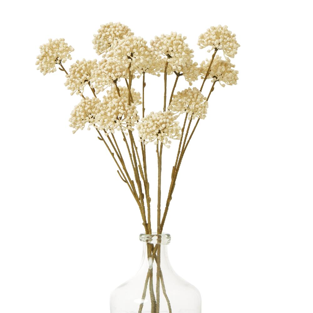 Hill Interiors Cream Allium Spray