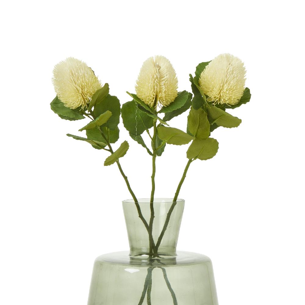 Hill Interiors Cream Banksia Stem