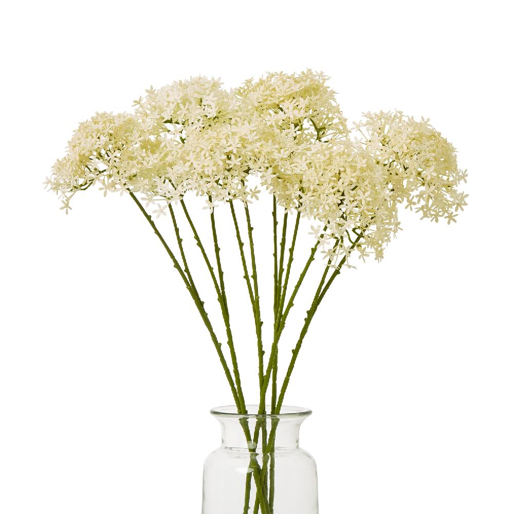 Hill Interiors Cream Crown Hydrangea Stem