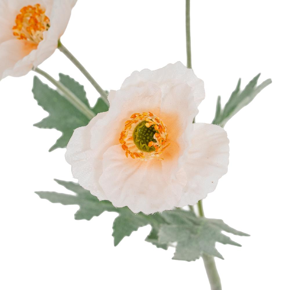Hill Interiors Cream Papaver Poppy Spray