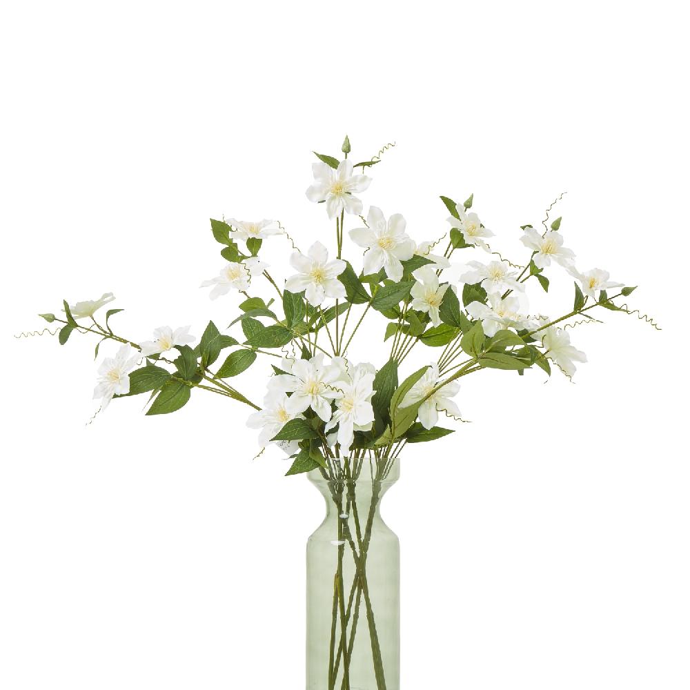 Hill Interiors Cream Pearl Clematis Spray