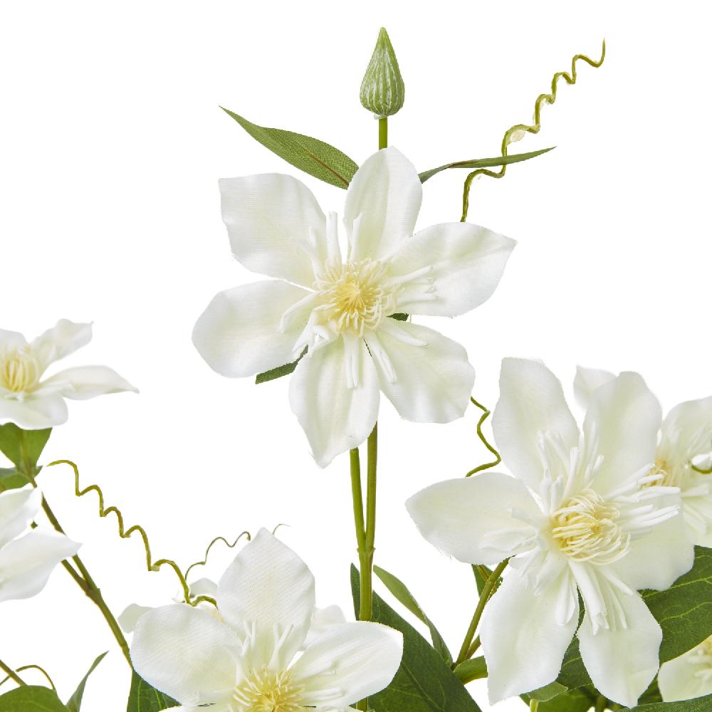 hill interiors Cream Pearl Clematis Spray