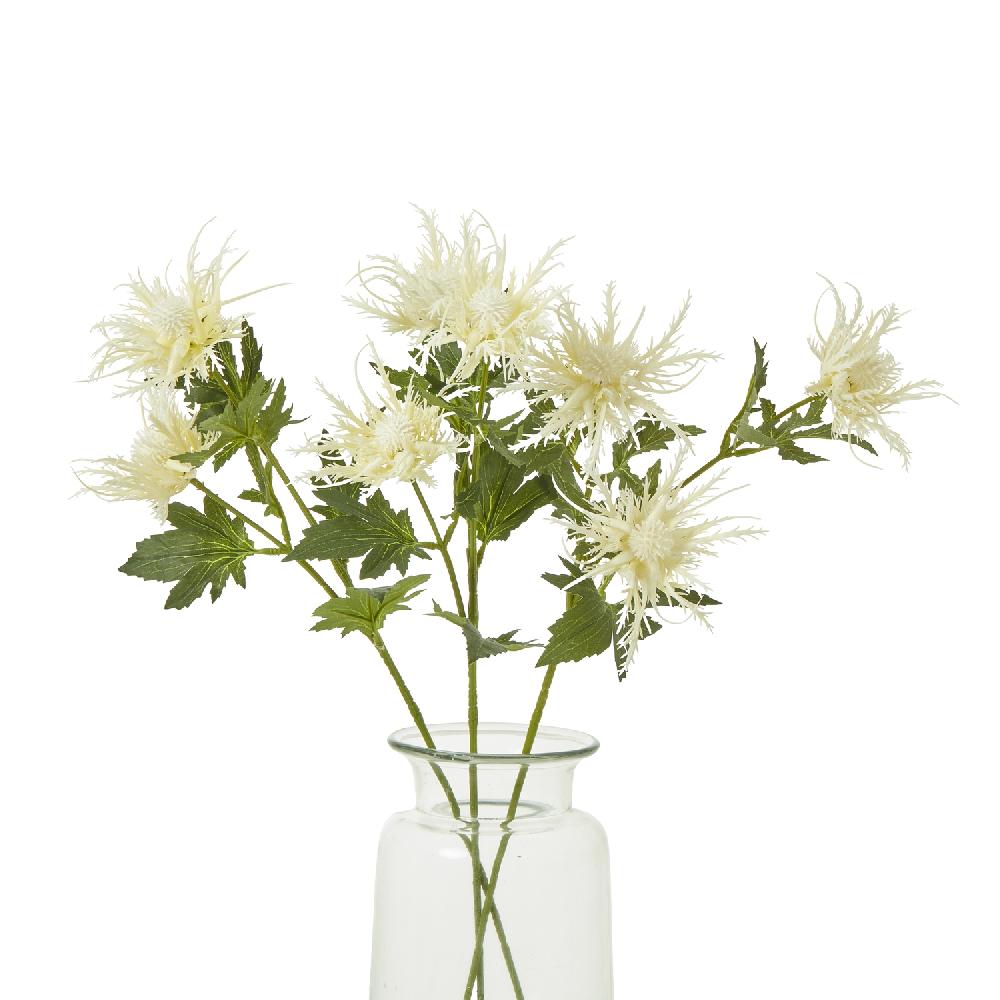 Hill Interiors Cream Sea Holly Spray