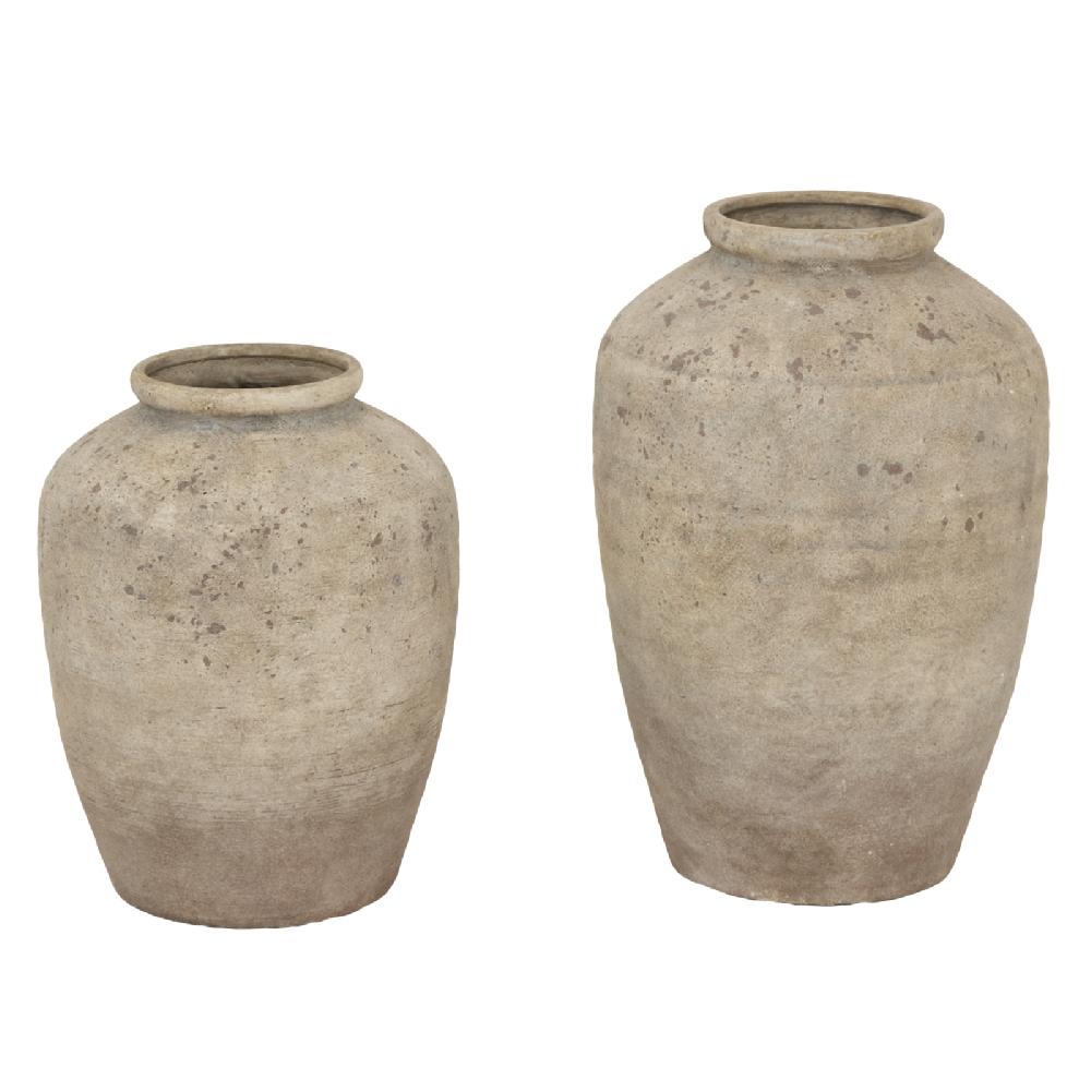 Hill Interiors Deruta Large Mottled Vase