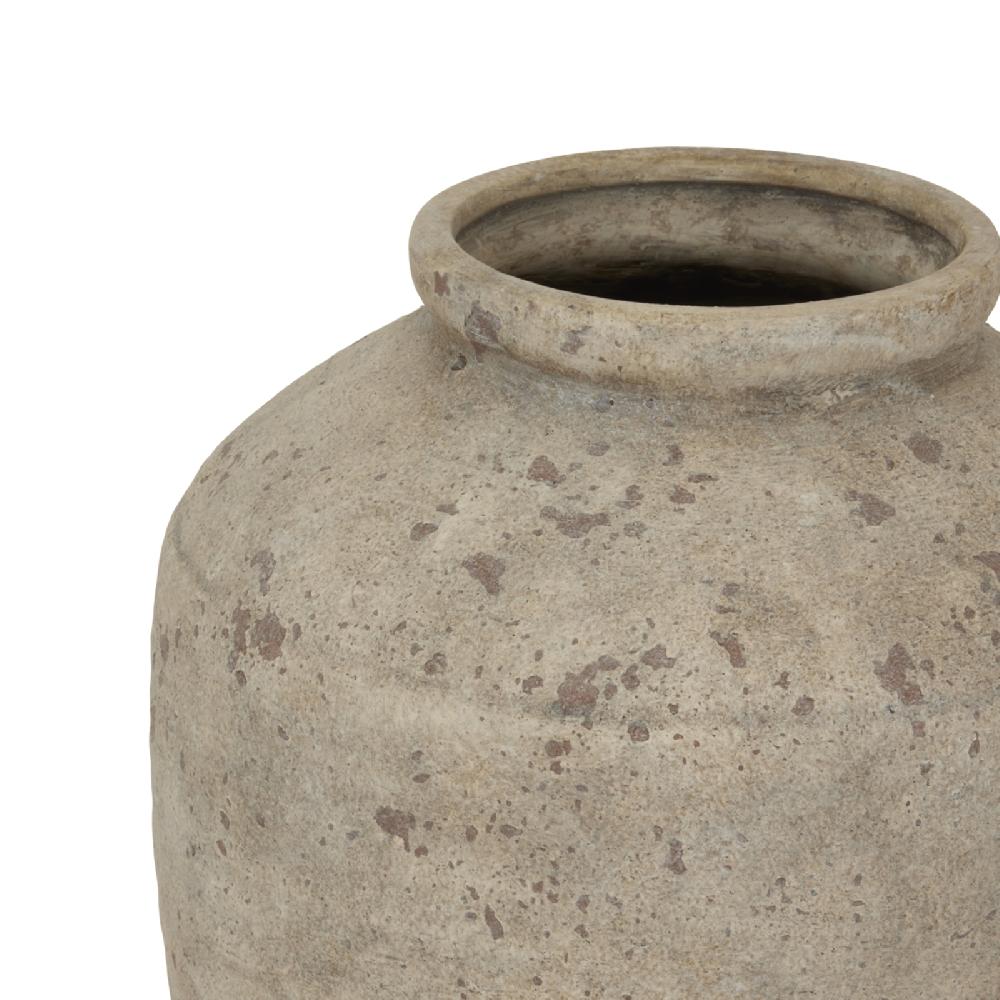 hill interiors Deruta Large Mottled Vase