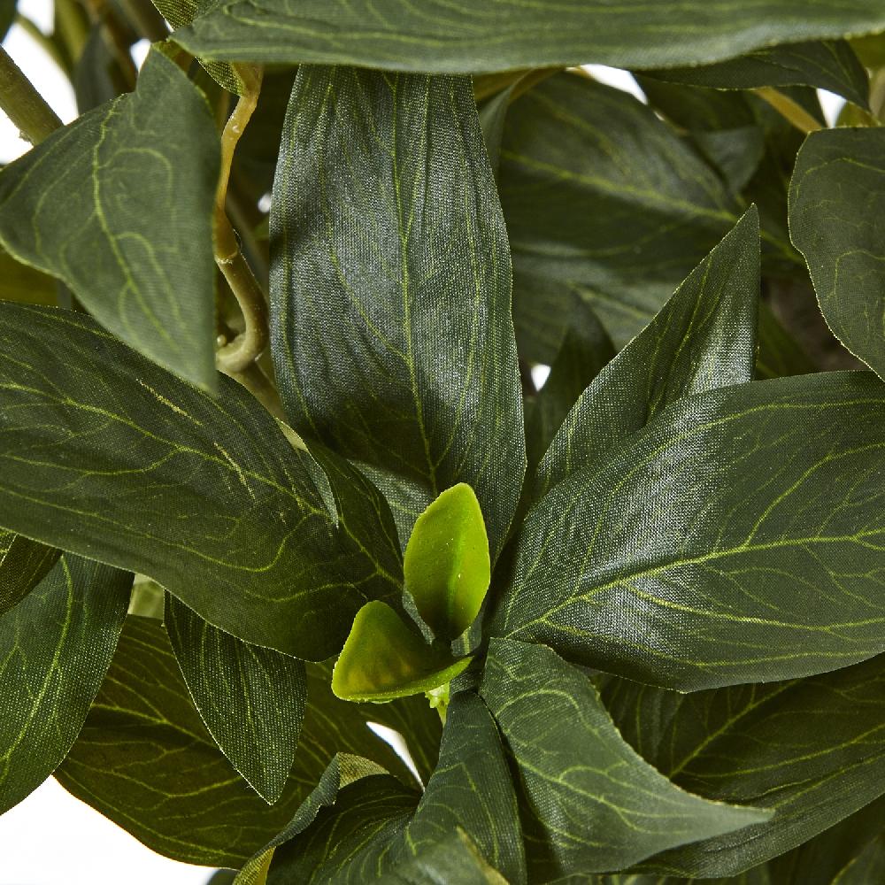 Hill Interiors Extra Large White Peony Bush In Pot