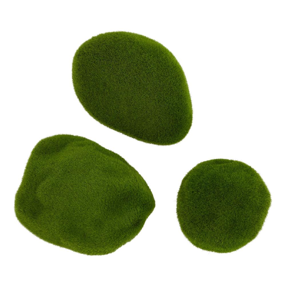 hill interiors Faux Moss Three-Piece Pack
