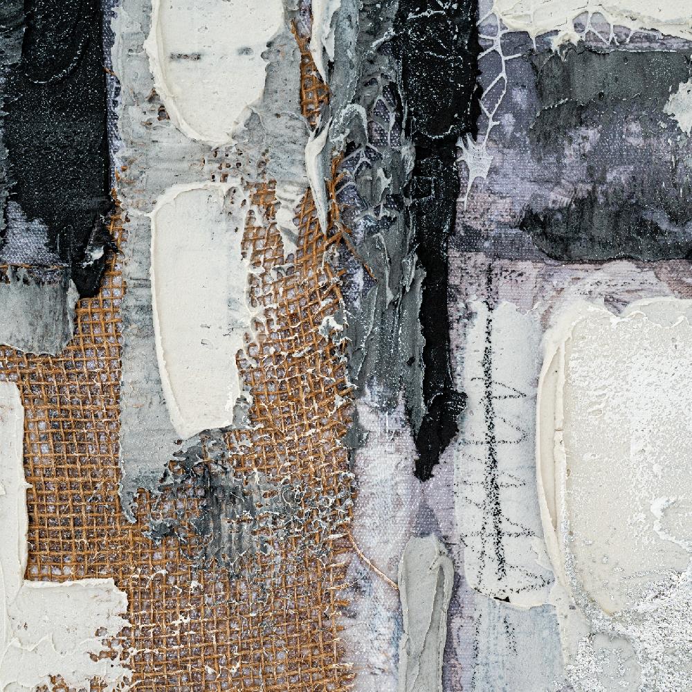 Hill Interiors Fusion Hand Painted Canvas In Frame