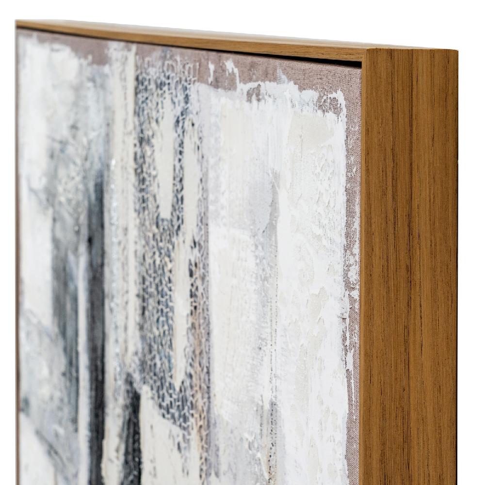 hill interiors Fusion Hand Painted Canvas In Frame