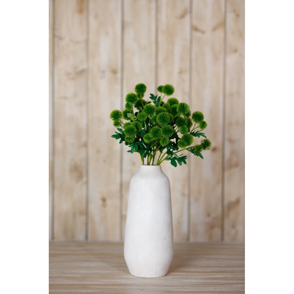 Hill Interiors Green Globe Thistle Spray