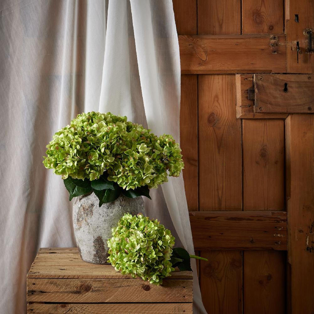 Hill Interiors Green Hydrangea Bunch