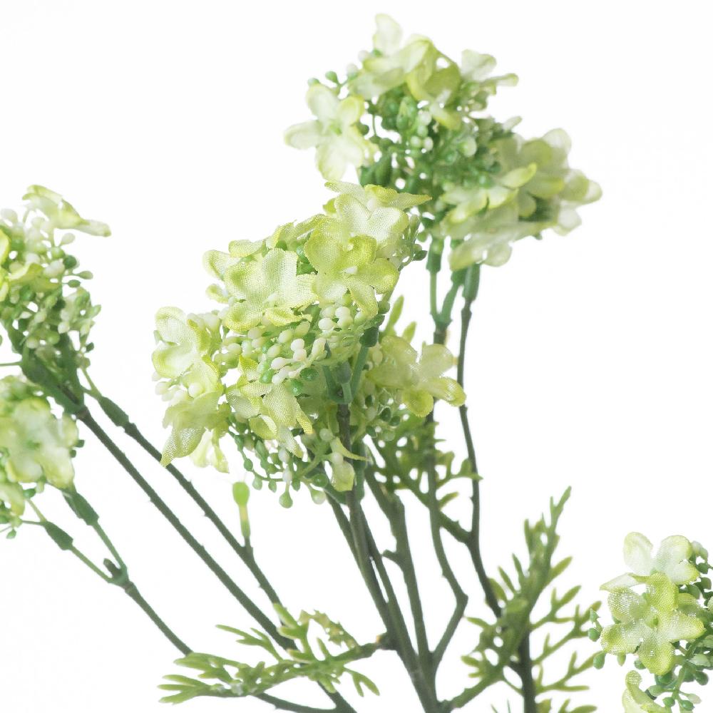 Hill Interiors Green Plumb Blossom Spray