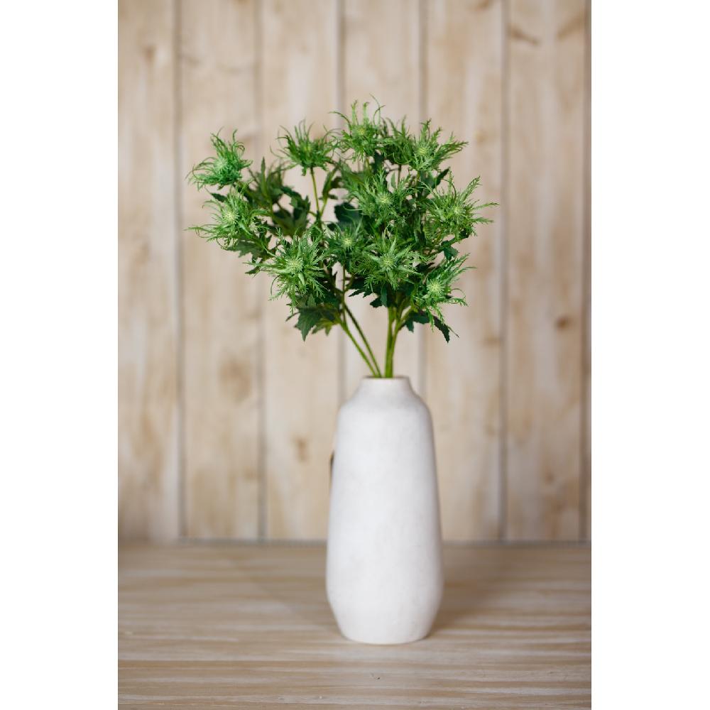 Hill Interiors Green Sea Holly Spray