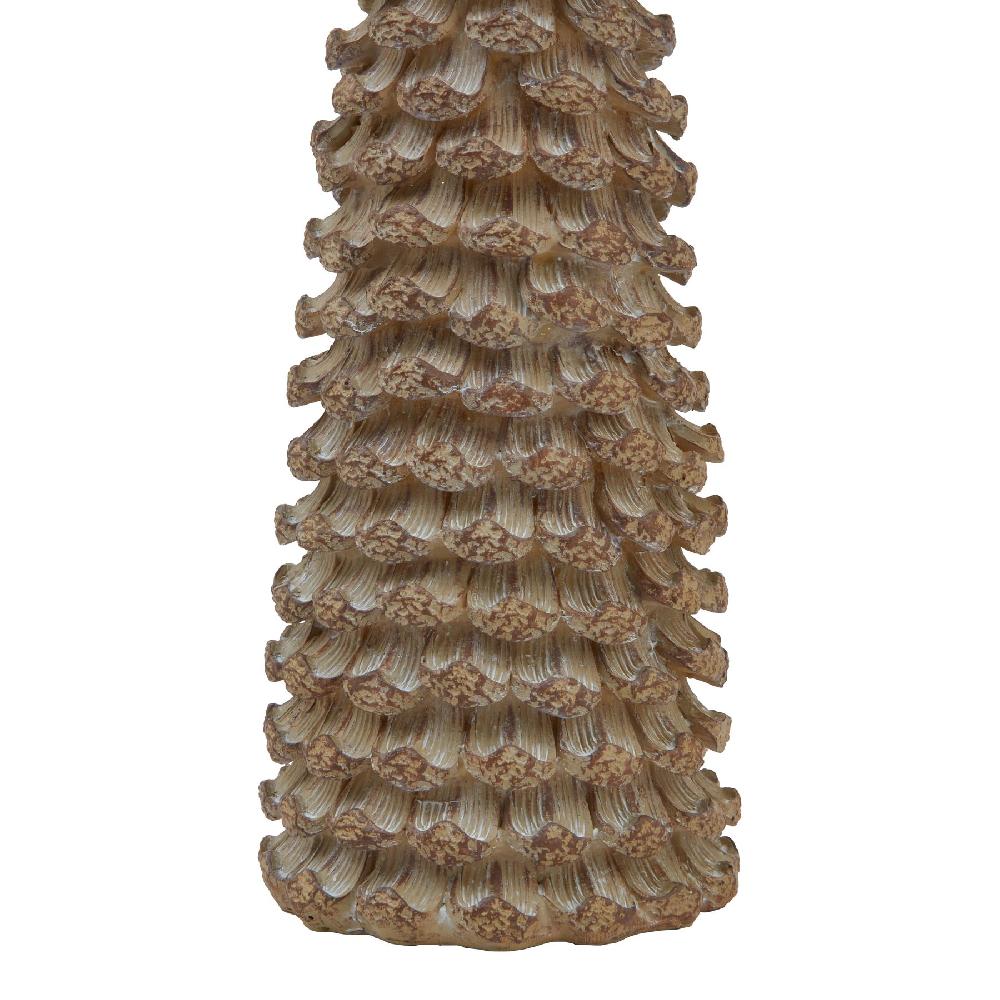 Hill Interiors Large Beige Cedar Tree With Star