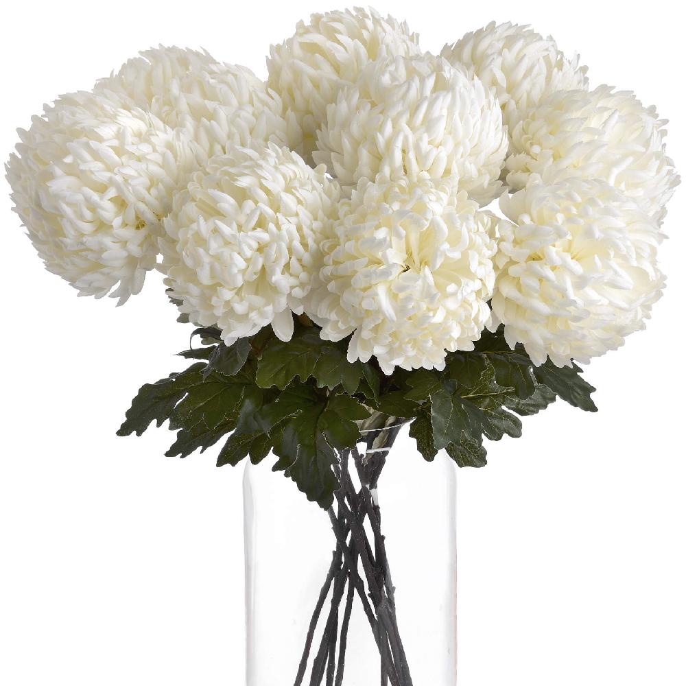 Hill Interiors Large White Chrysanthemum