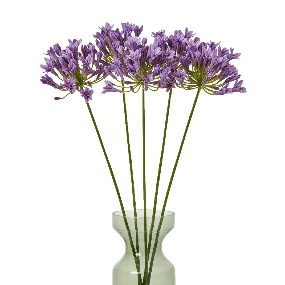 Hill Interiors Lilac Agapanthus Spray