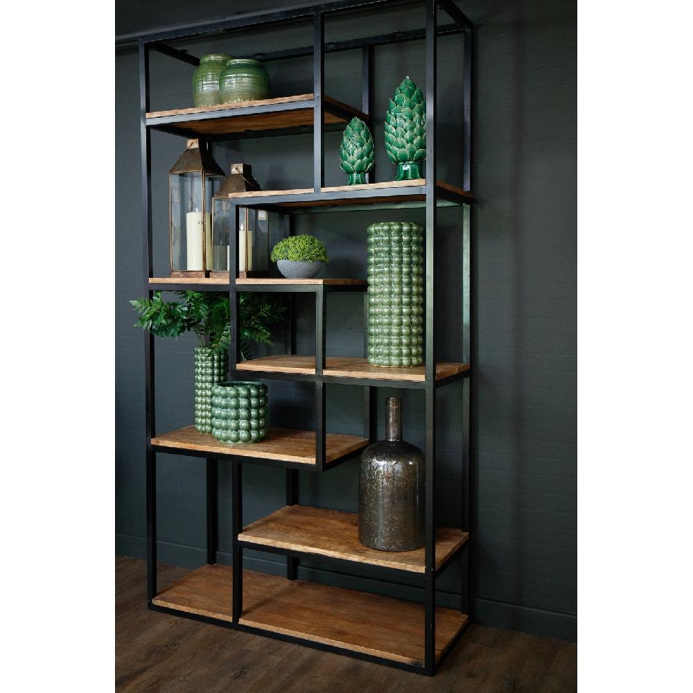 Hill Interiors Multi Shelf Industrial Shelf Unit