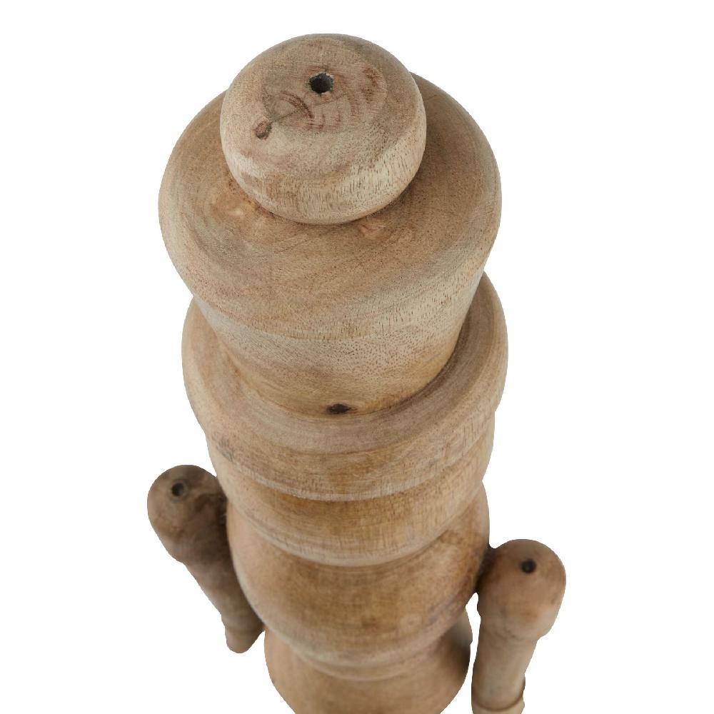 hill interiors Natural Large Nutcracker Decoration