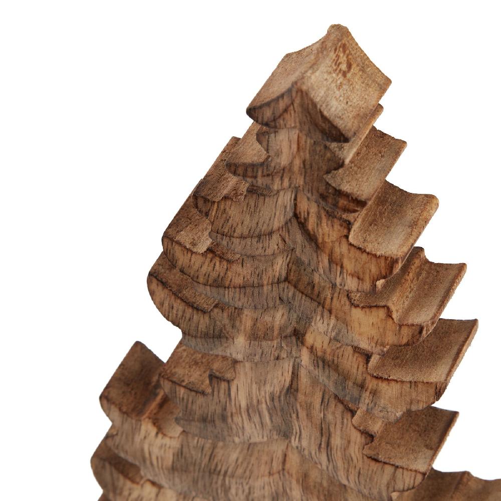 hill interiors Natural Wooden Christmas Tree