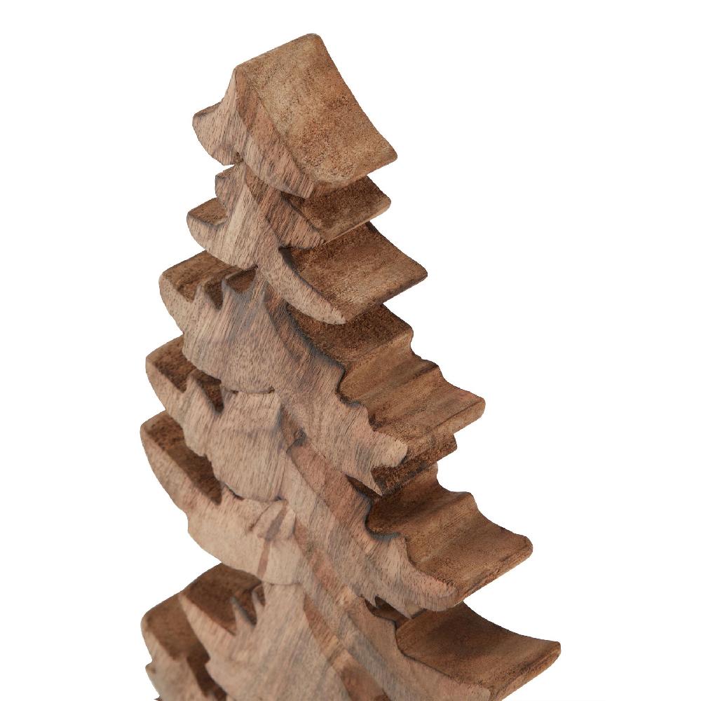 hill interiors Natural Wooden Large Christmas Tree